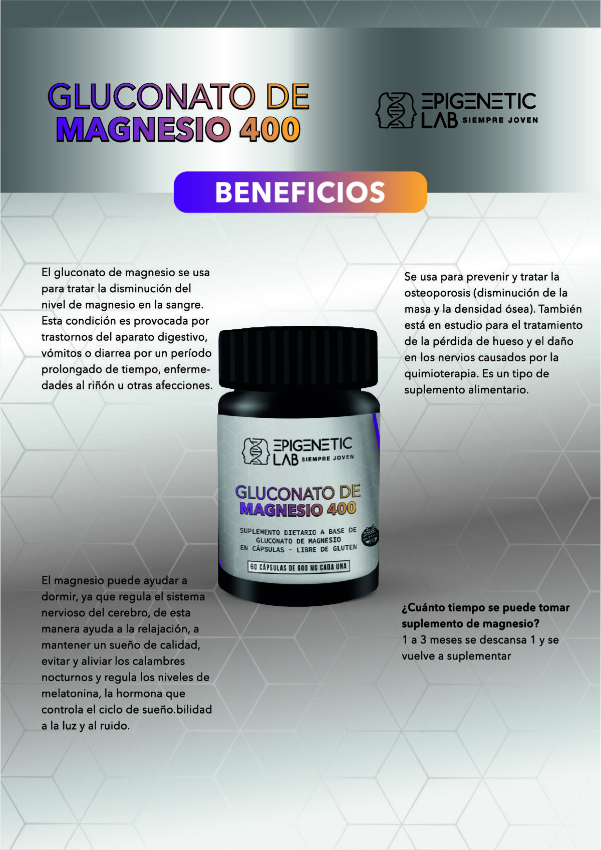 GLUCONATO DE MAGNESIO 400 - Image 5