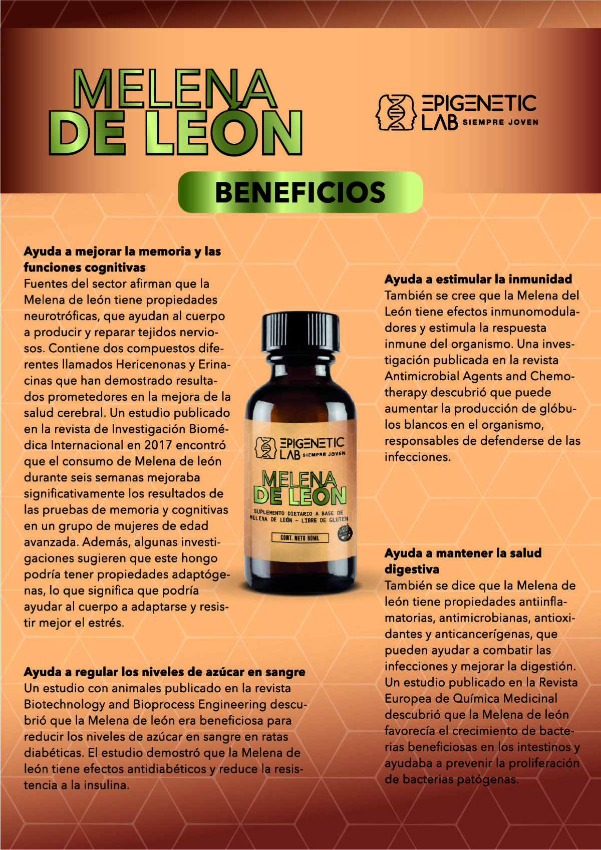 EXTRACTO DE MELENA DE LEON - Image 3