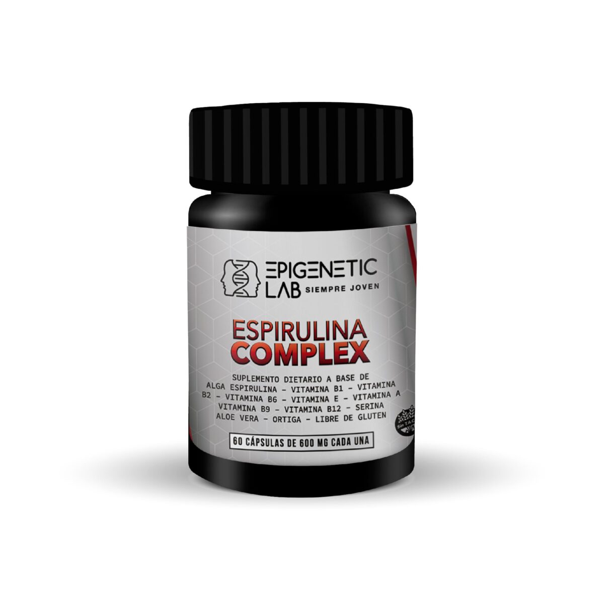 ESPIRULINA COMPLEX X 60 CAPSULAS DE 600 MG SIN TACC