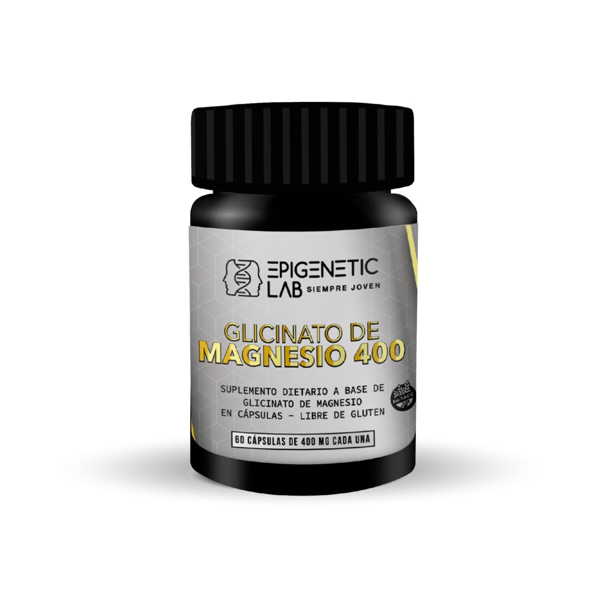 GLICINATO DE MAGNESIO 400 MG X 60 CAPSULAS SIN TACC