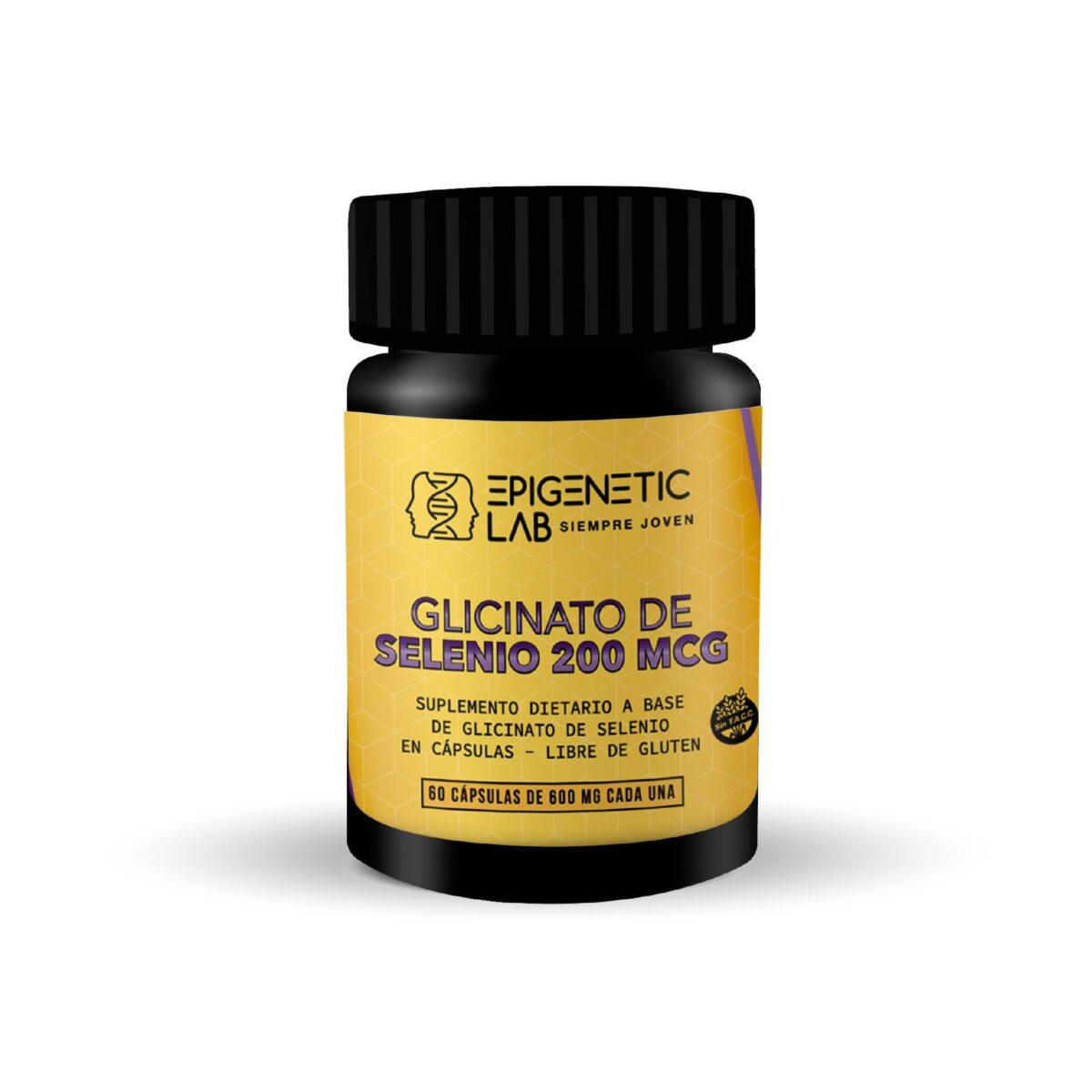 GLICINATO DE SELENIO X 60 CAPSULAS DE 600 MG SIN TACC
